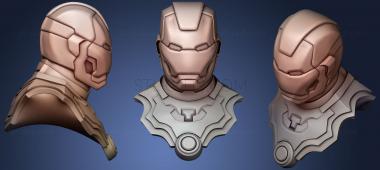 3D model Iron Man Bust (STL)